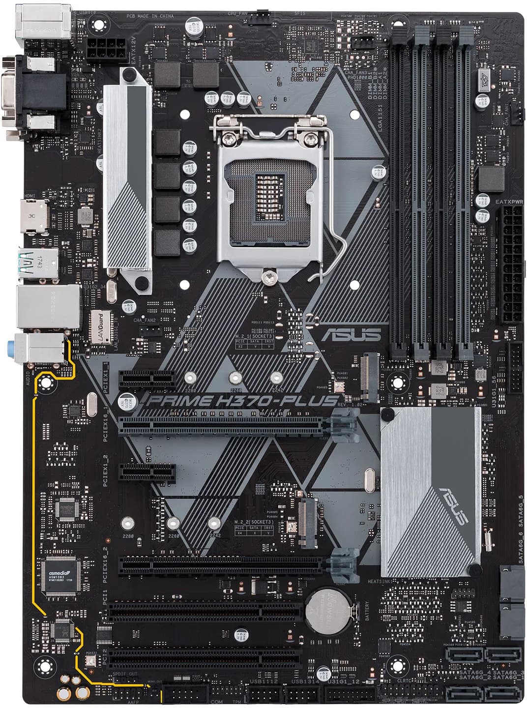 Mainboard ASUS PRIME H370-PLUS (LGA1151) — linh kiện máy tính tại RIGPC TP.HCM