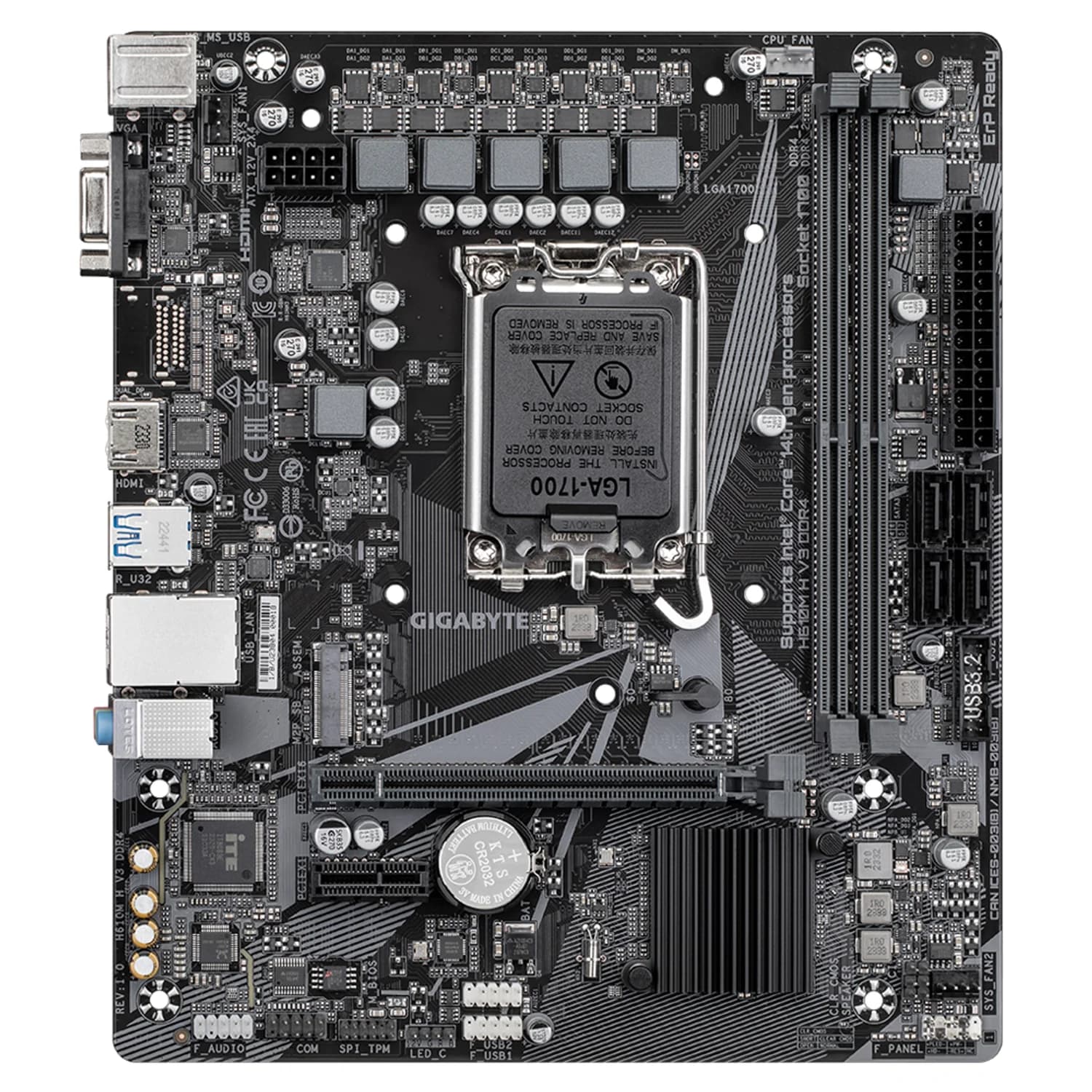 Mainboard Gigabyte H610M-H V3 (LGA1700) — linh kiện máy tính tại RIGPC TP.HCM