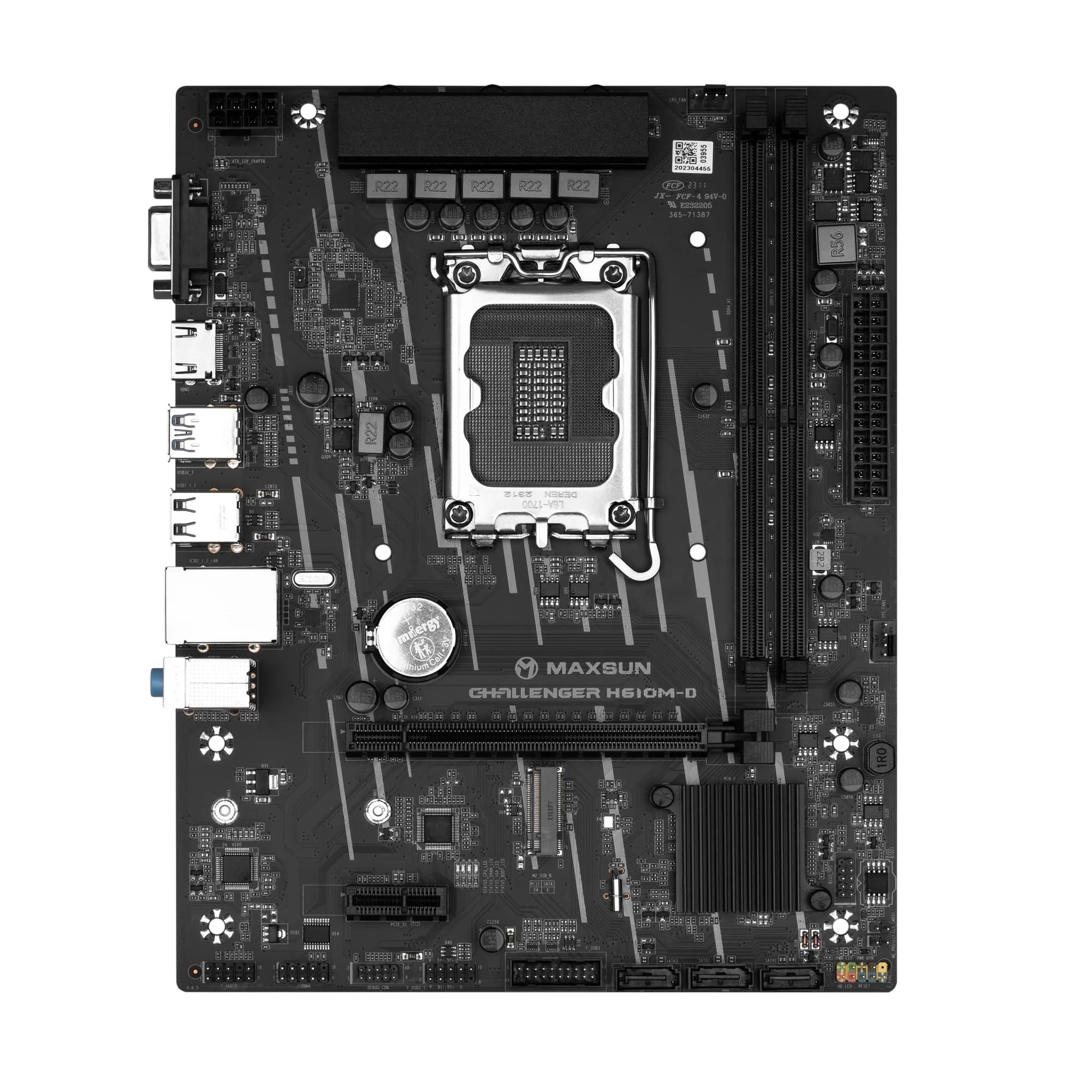 Mainboard Maxsun Challenger H610M-D (LGA1700) — linh kiện máy tính tại RIGPC TP.HCM