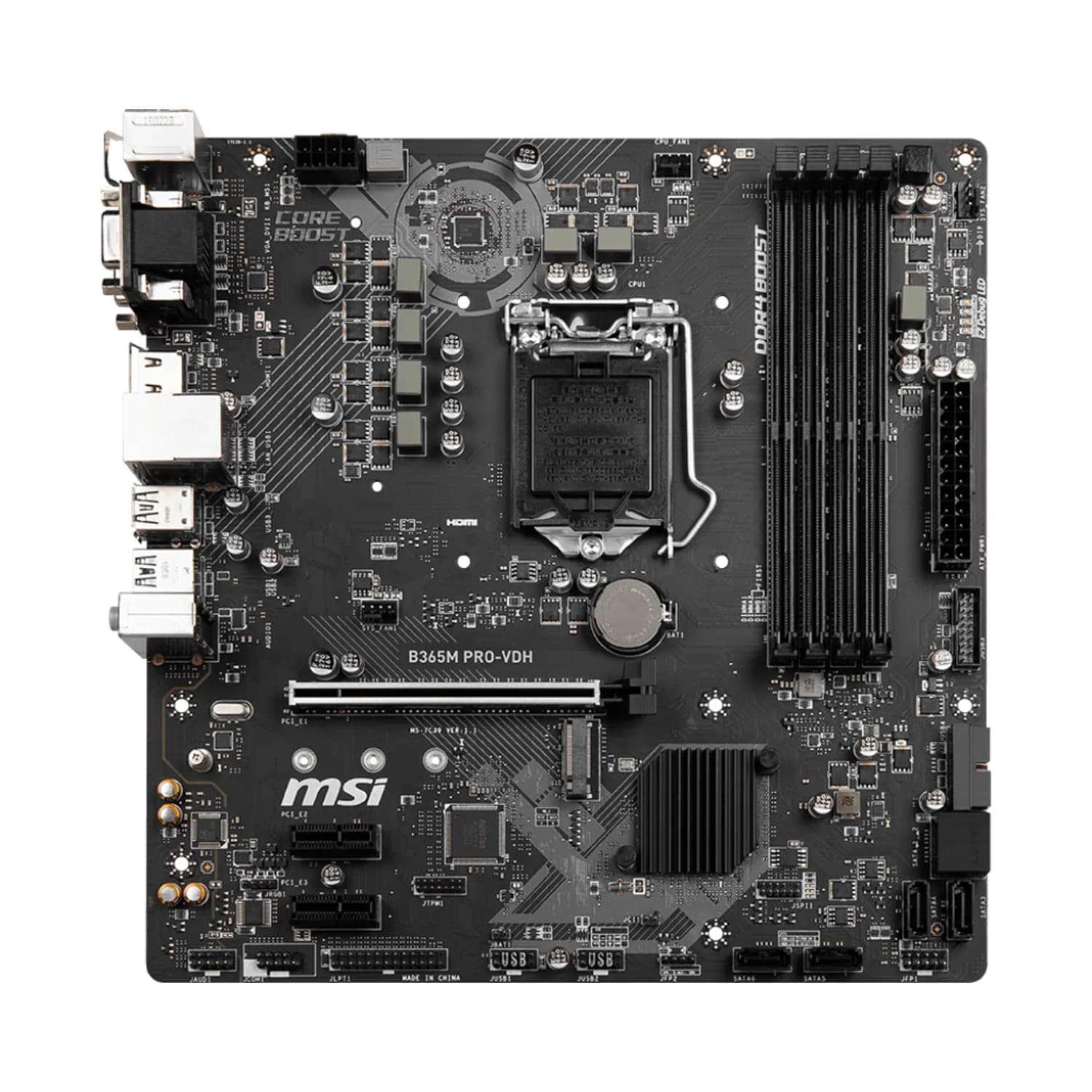 Mainboard MSI PRO B365M -VDH (LGA1151) — linh kiện máy tính tại RIGPC TP.HCM