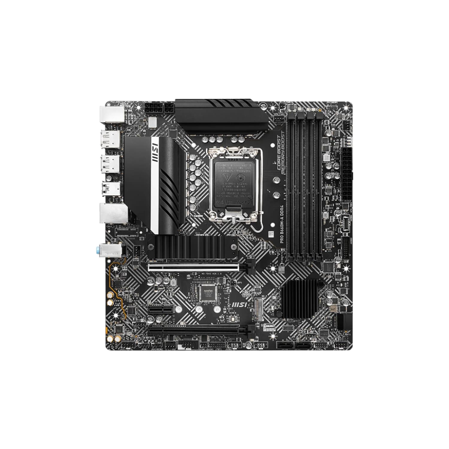 Mainboard MSI B660M-A (LGA1700, DDR4) — linh kiện máy tính tại RIGPC TP.HCM
