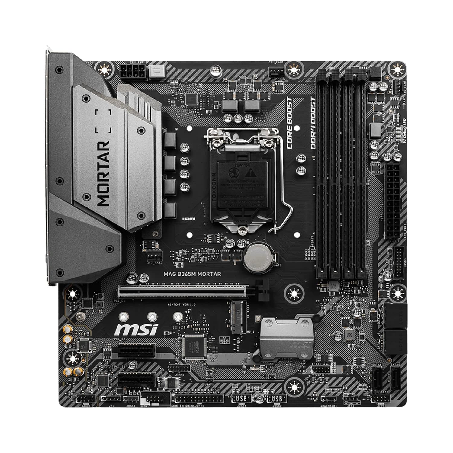 Mainboard MSI MAG MORTAR B365M (LGA1151) — linh kiện máy tính tại RIGPC TP.HCM