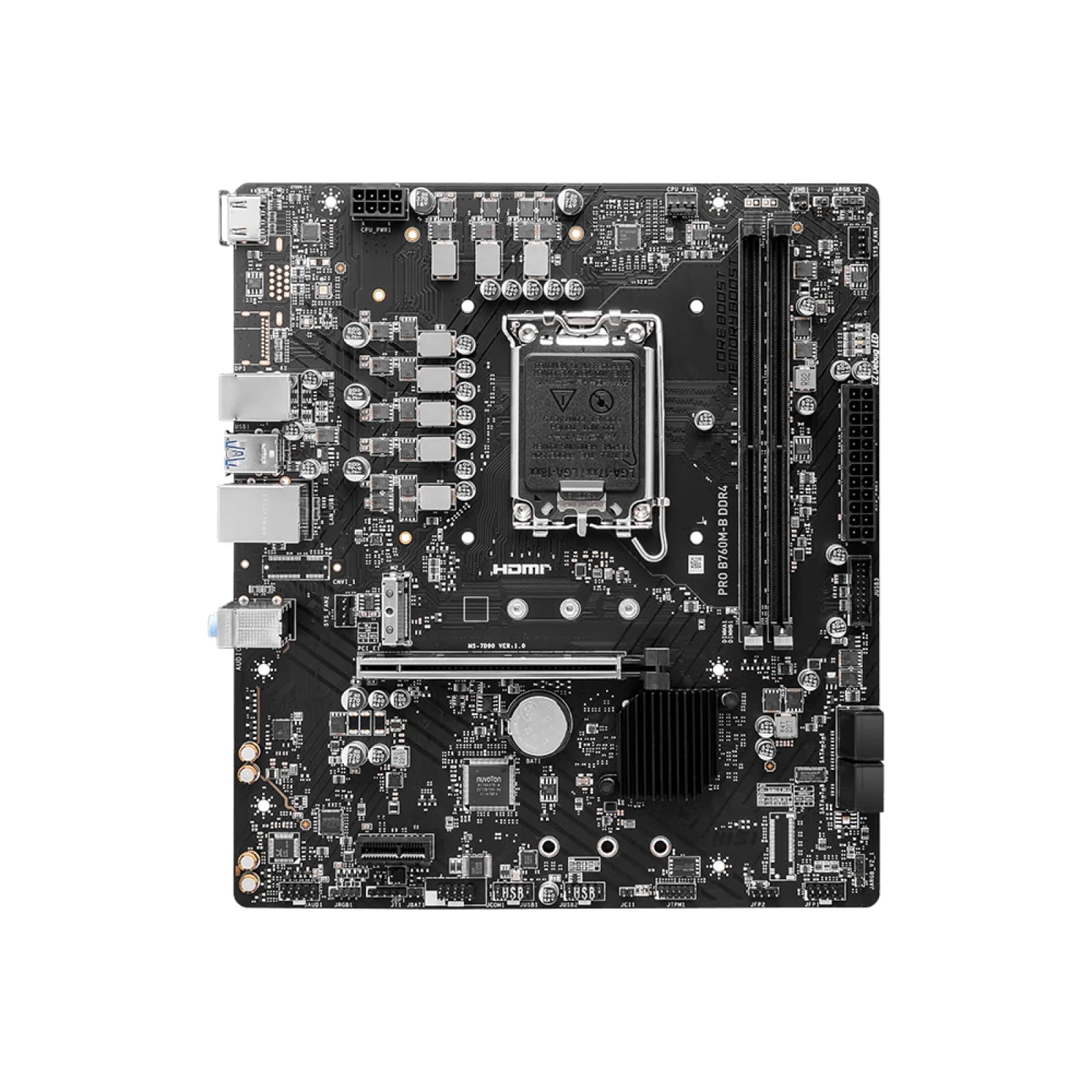 Mainboard MSI PRO B760M-B (LGA1700, DDR4) — linh kiện máy tính tại RIGPC TP.HCM