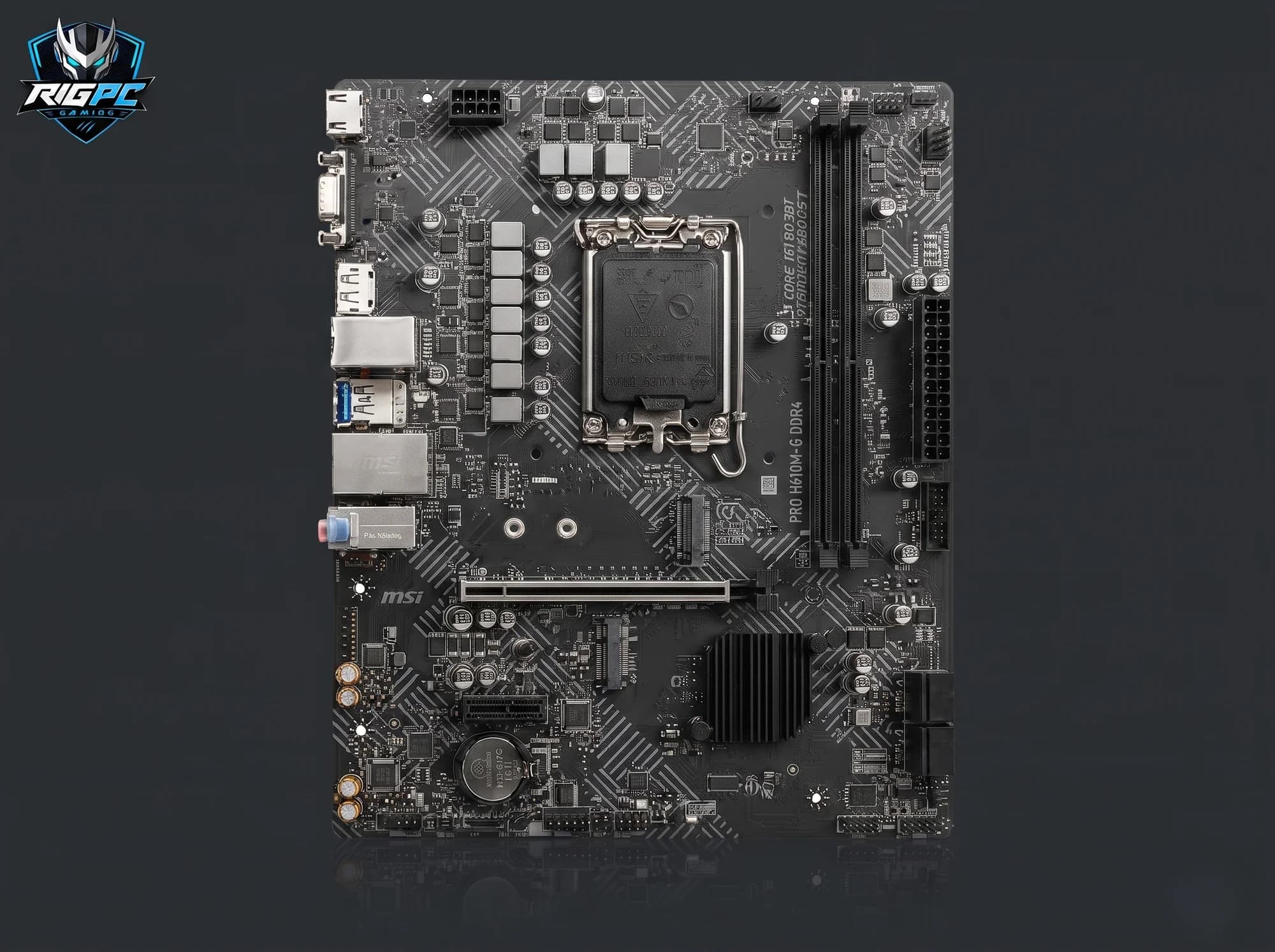 Mainboard MSI PRO H610M-E V4 (LGA1700) — linh kiện máy tính tại RIGPC TP.HCM