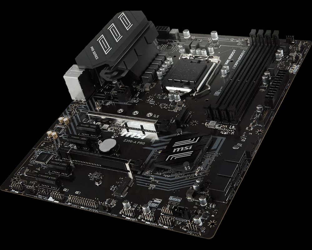Mainboard MSI PRO Z390-A (LGA1151, DDR4) — không tấm chắn I/O — linh kiện máy tính tại RIGPC TP.HCM