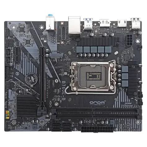 Mainboard Onda B760E-B VER1.0 (LGA1700) — không tấm chắn I/O — linh kiện máy tính tại RIGPC TP.HCM