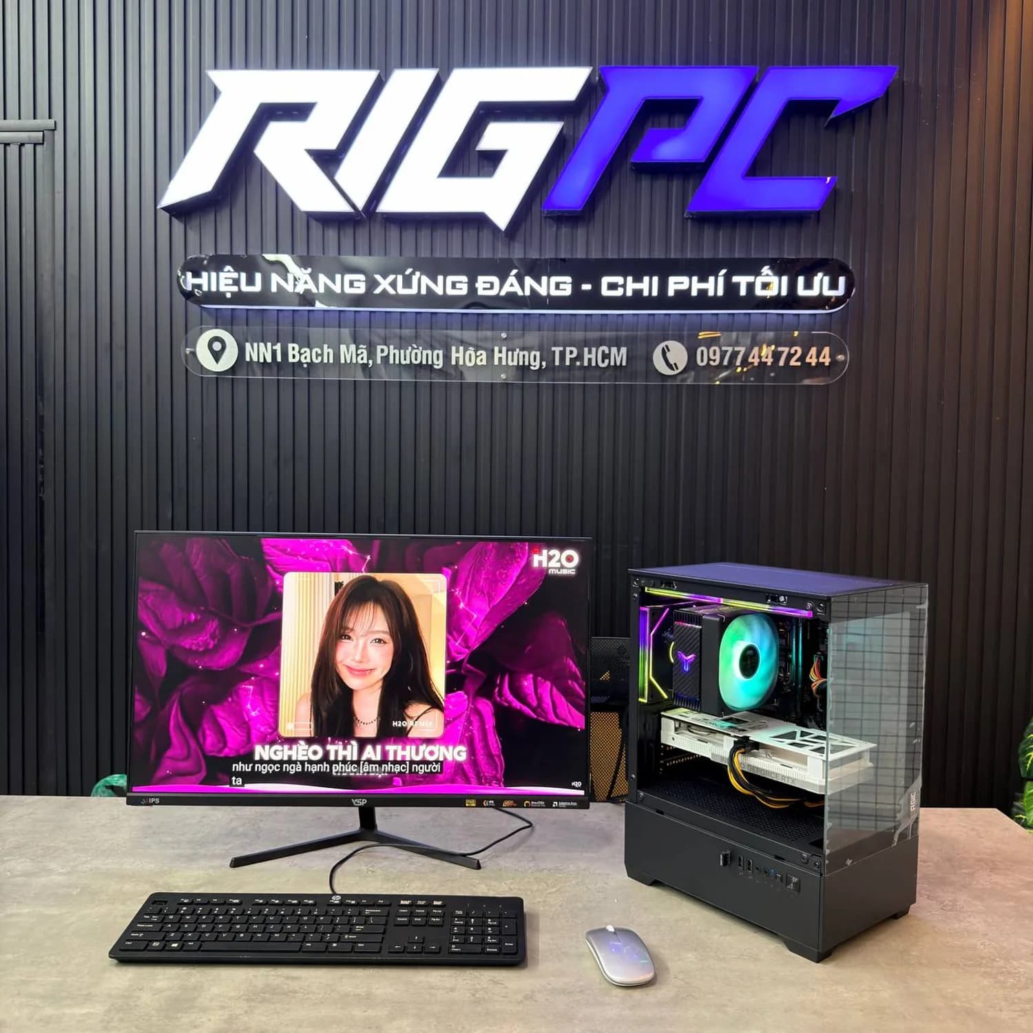 PC Gaming i3-12100F RTX 4060 8GB – CS2, Delta Force, GTA V, Game AAA 1080p - Ảnh 4