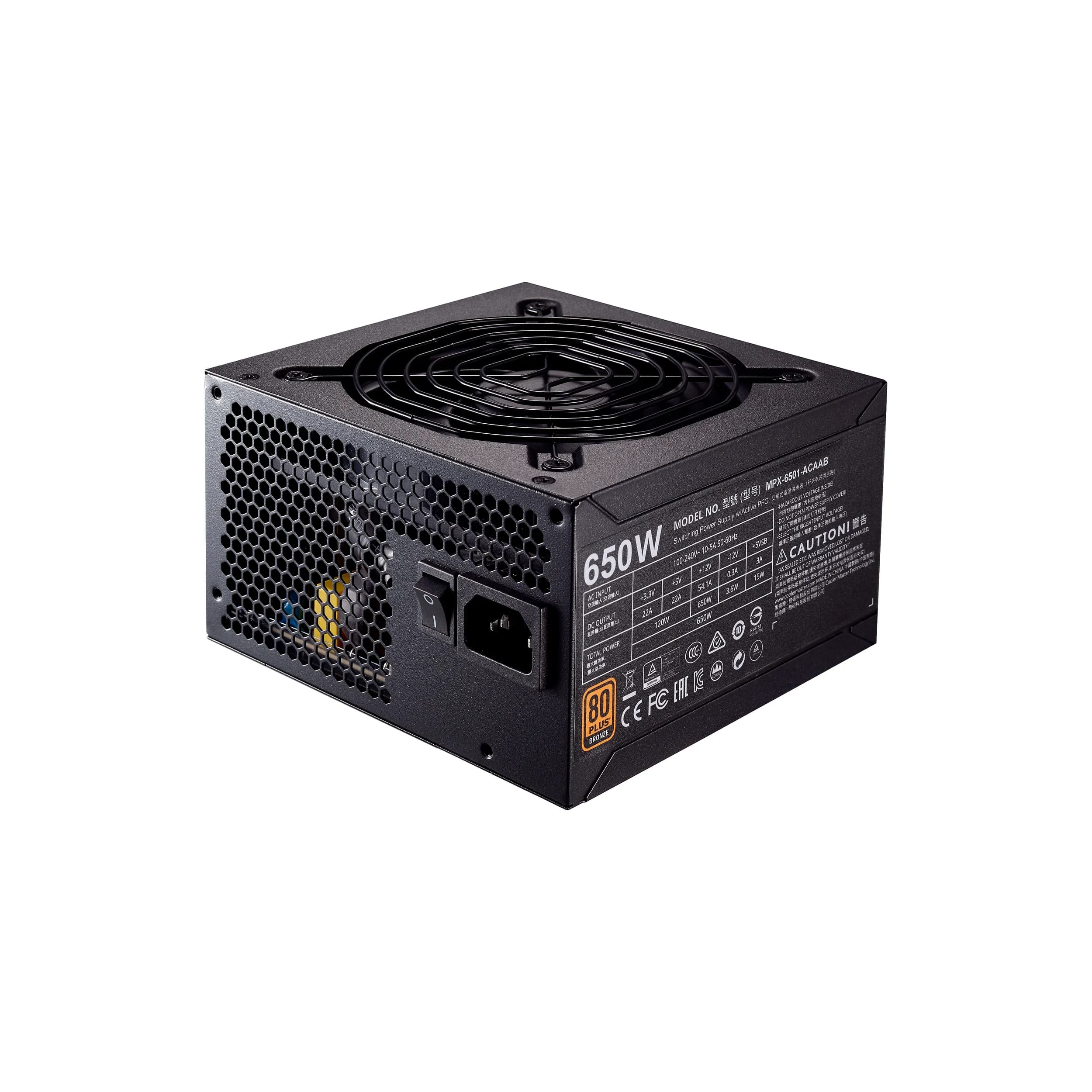 PSU 650W 80 Plus Bronze (Đã kiểm định) — linh kiện máy tính tại RIGPC TP.HCM