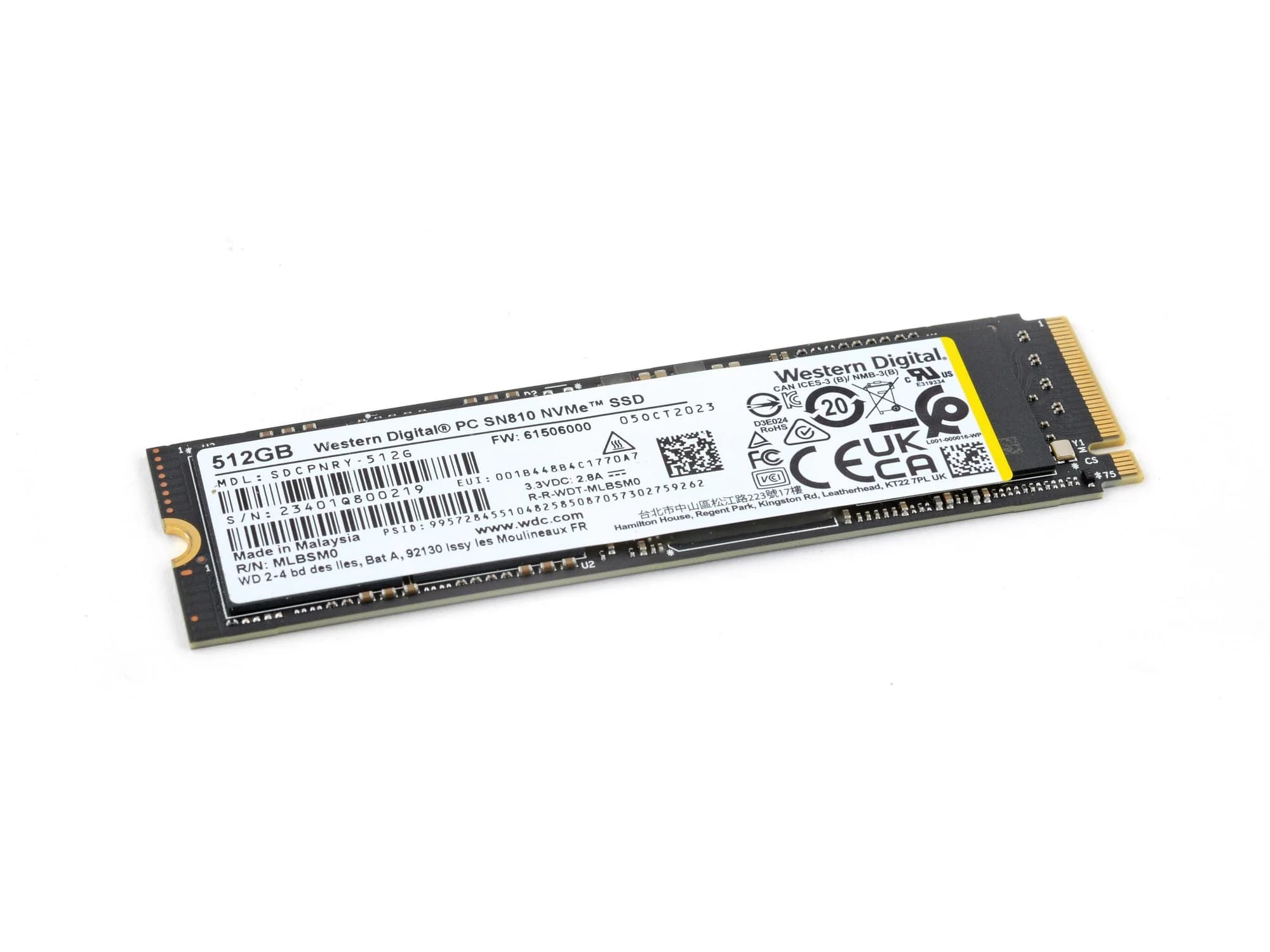 SSD NVMe 512GB (Đã kiểm định) — linh kiện máy tính tại RIGPC TP.HCM