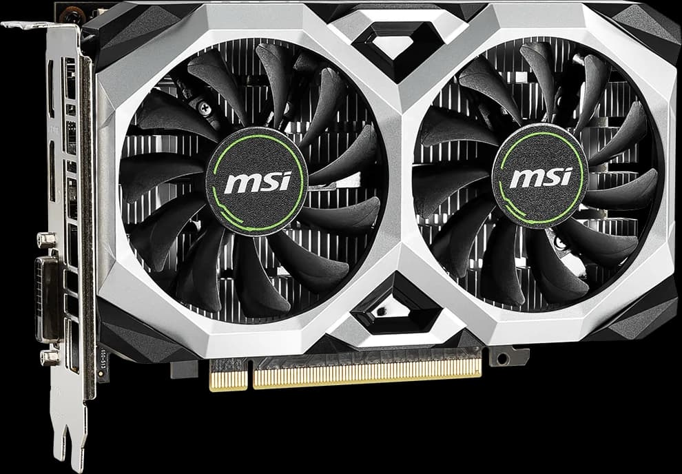 VGA MSI VENTUS 2X GTX 1650 OC GDDR6 XS V3 — linh kiện máy tính tại RIGPC TP.HCM
