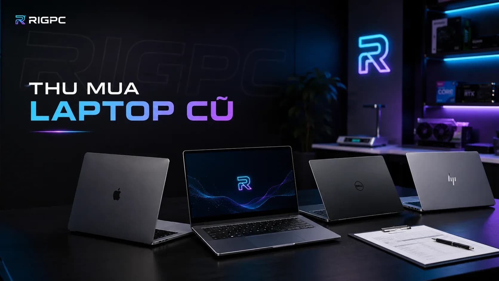 Laptop Cũ Tầm 5–10 Triệu Nên Chọn Gì? So Sánh Dell, ThinkPad, MacBook Air M1 | RIGPC