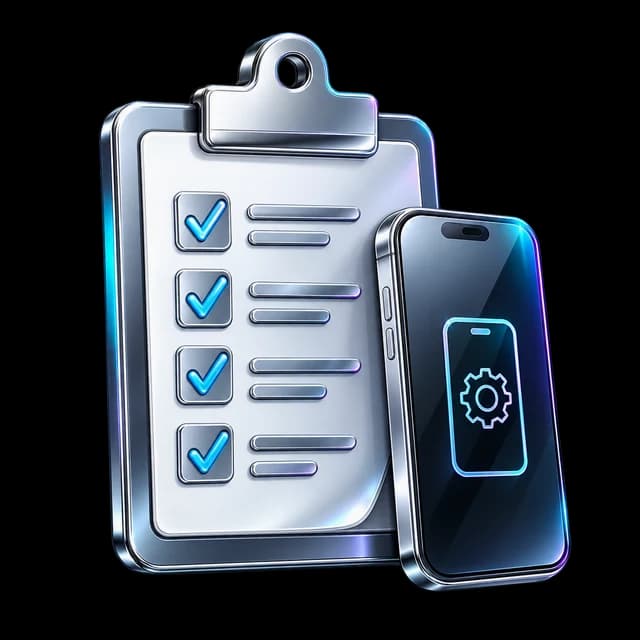 Tiếp nhận và ghi nhận tình trạng máy tại RIGPC