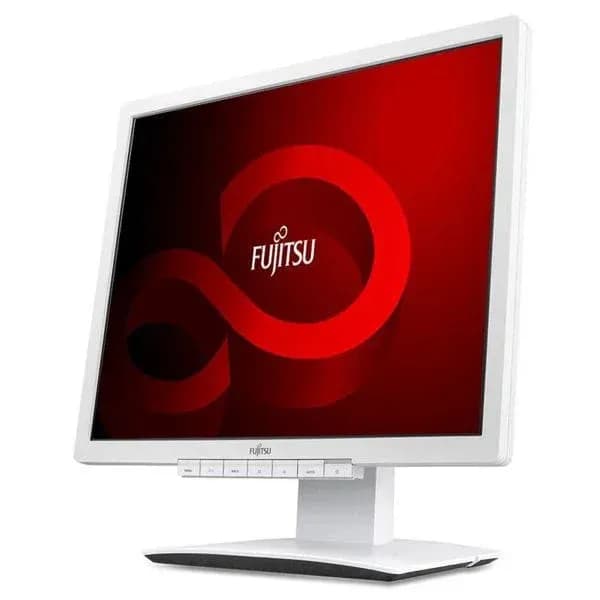 Màn hình Fujitsu 19 inch tỉ lệ 5:4 chân đế xoay, màu trắng