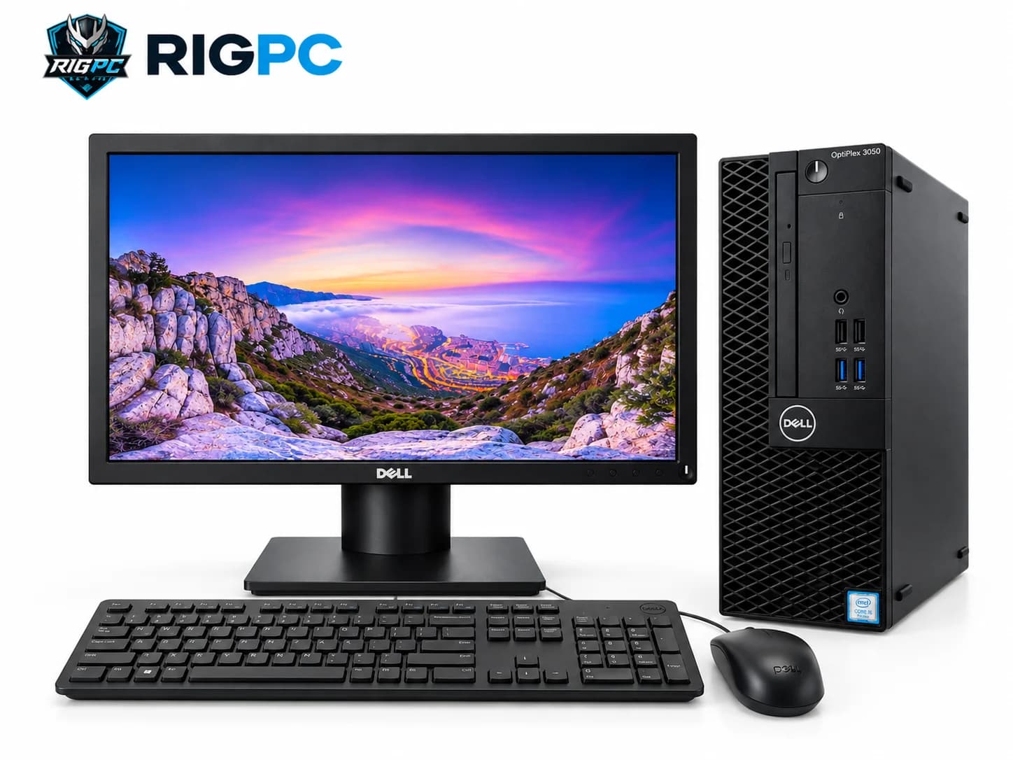 Dell OptiPlex 3050 SFF i3-6100 8GB 256GB + Màn 19