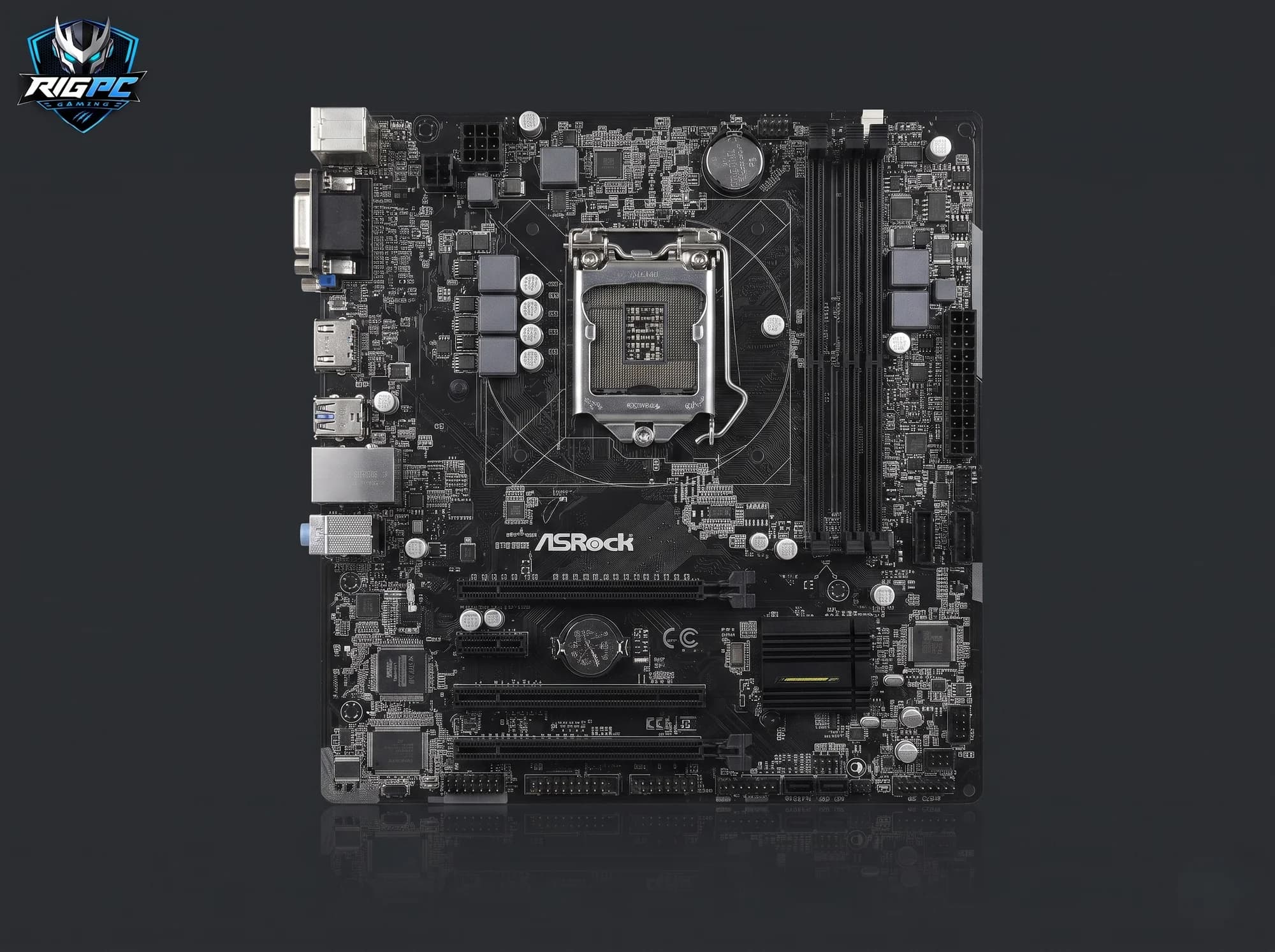 Mainboard ASRock B85M -V PLUS (LGA1150) — không tấm chắn I/O — linh kiện máy tính tại RIGPC TP.HCM