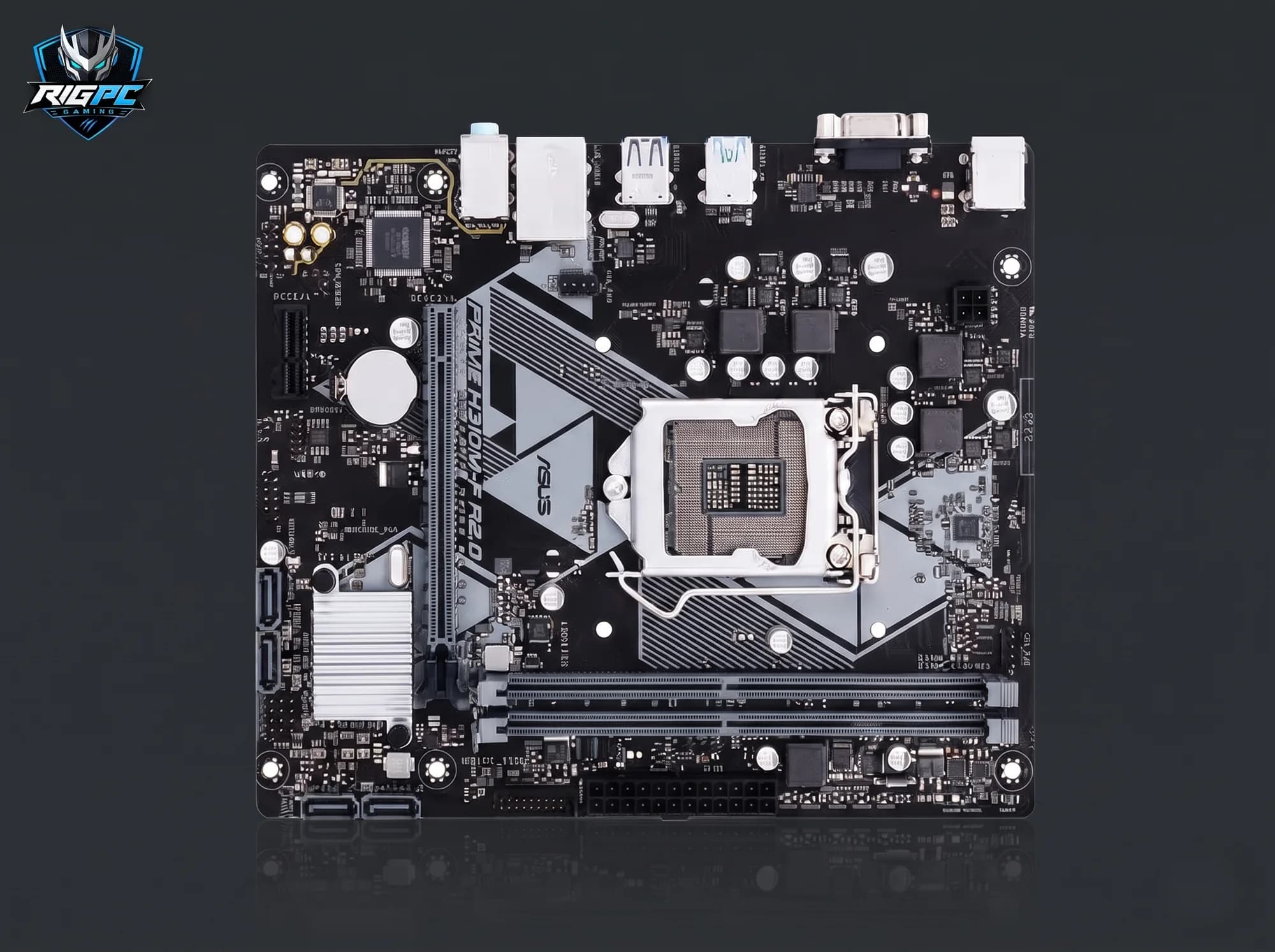 Mainboard ASUS PRIME H310M-K R2.0 (LGA1151) — không tấm chắn I/O — linh kiện máy tính tại RIGPC TP.HCM