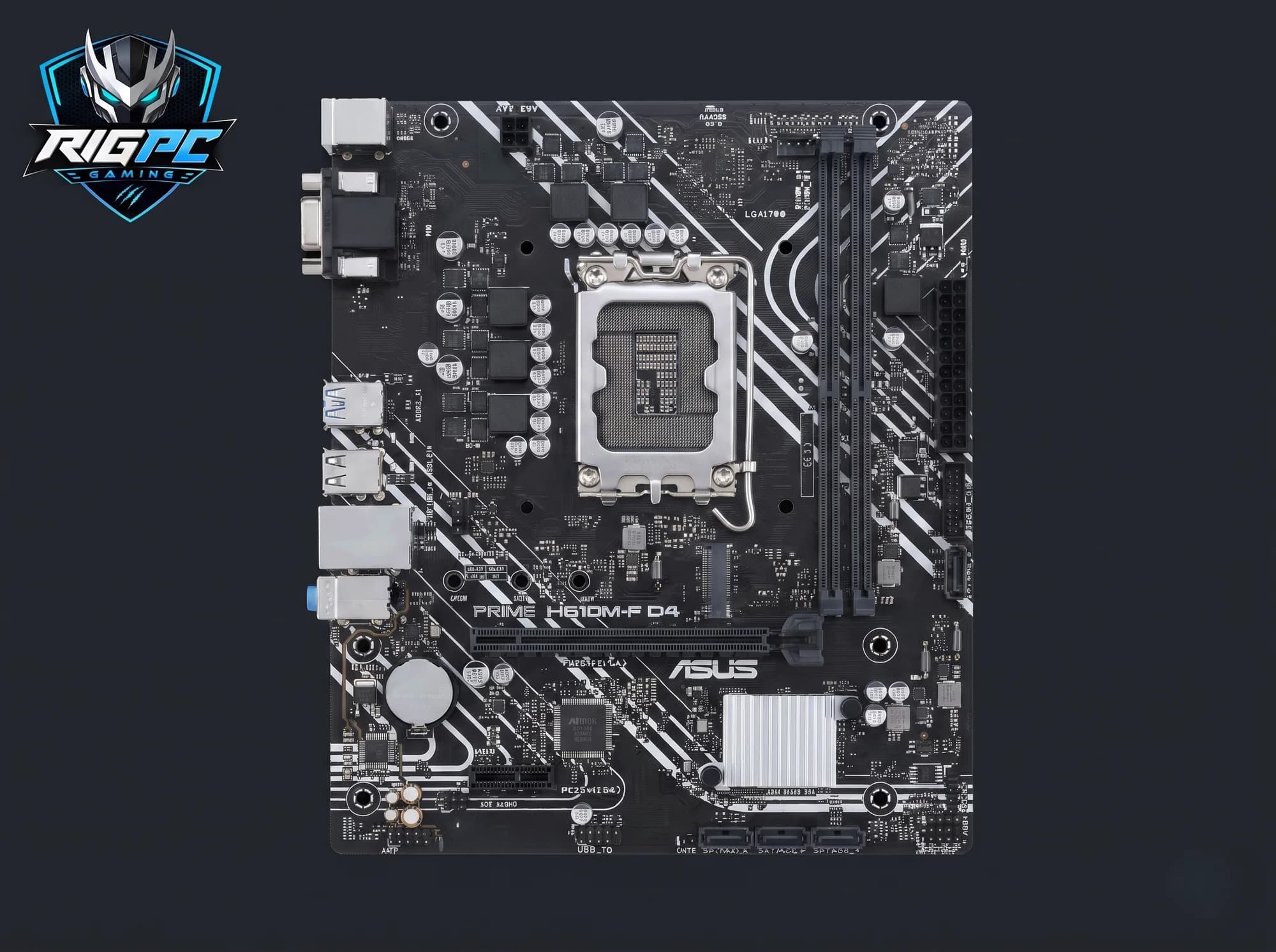 Mainboard ASUS PRIME H610M-F R2.0 (LGA1700, DDR4) — linh kiện máy tính tại RIGPC TP.HCM