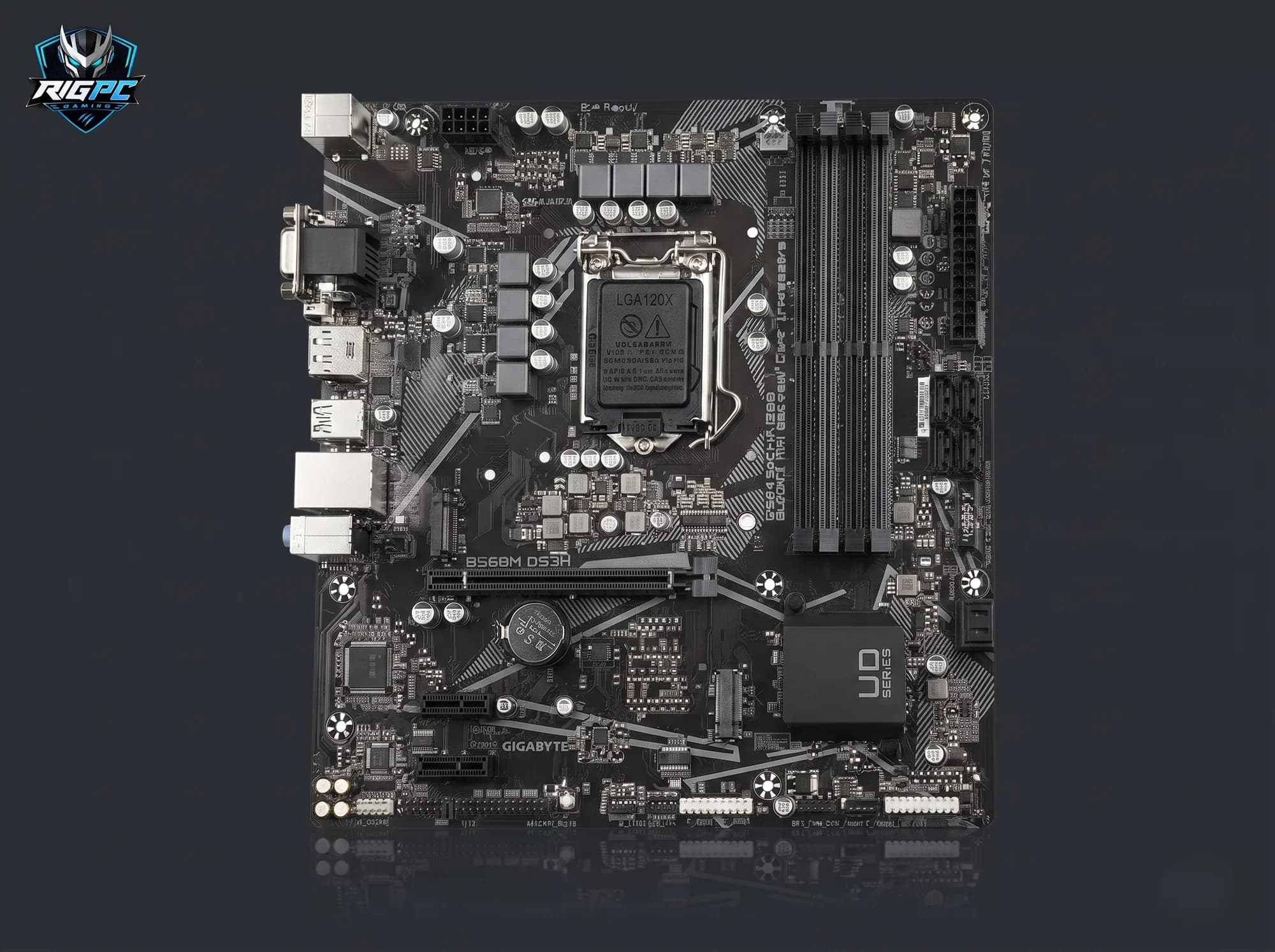 Mainboard Gigabyte B560M DS3H V2 (LGA1200) — không tấm chắn I/O - Ảnh 3