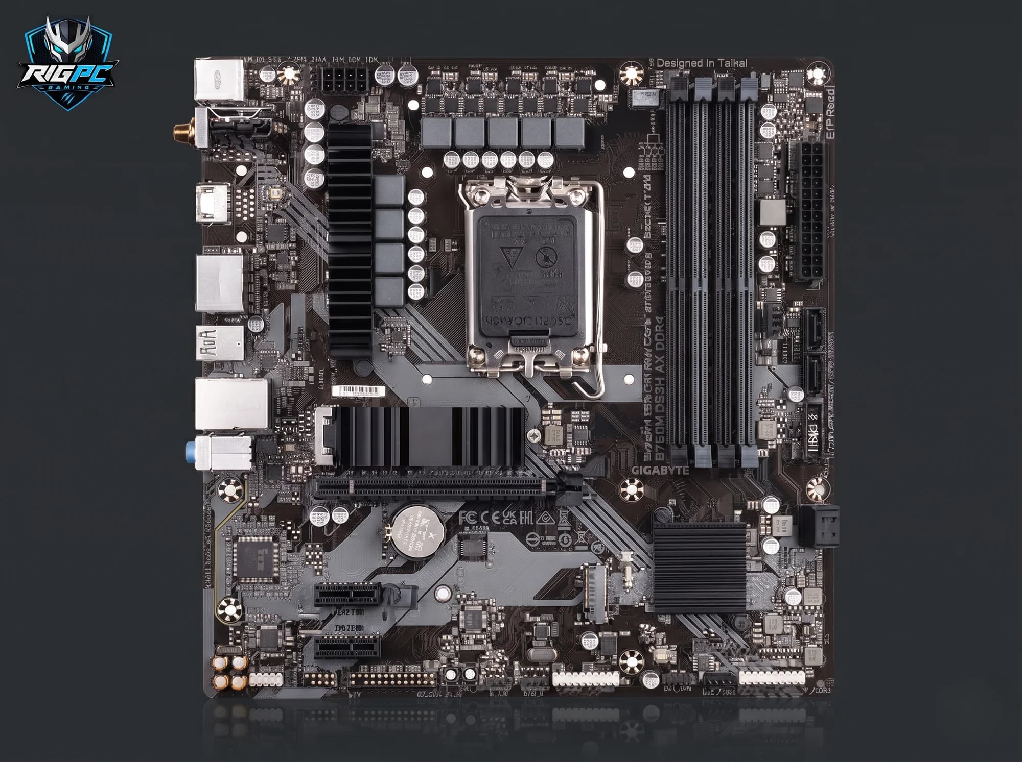 Mainboard Gigabyte B760M DS34 (LGA1700) — linh kiện máy tính tại RIGPC TP.HCM
