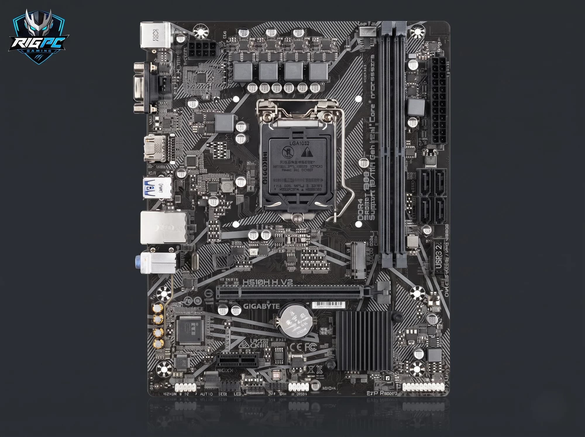 Mainboard Gigabyte H510M-H (LGA1200) — không tấm chắn I/O - Ảnh 3