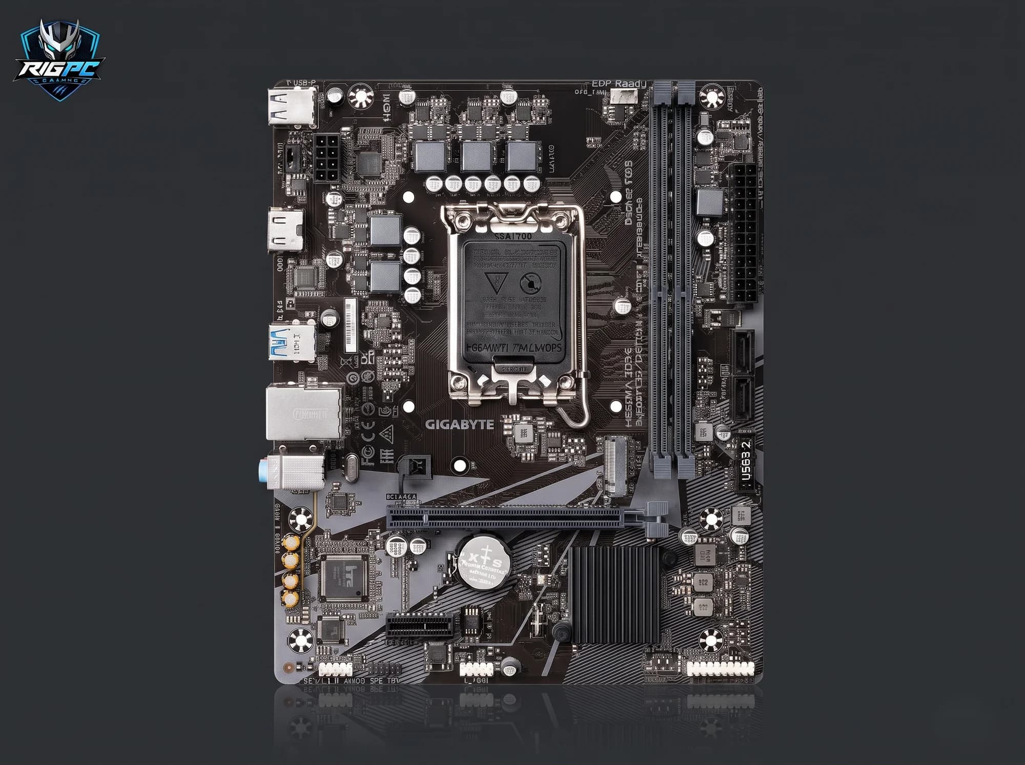 Mainboard Gigabyte H610M-K (LGA1700, DDR4) — linh kiện máy tính tại RIGPC TP.HCM