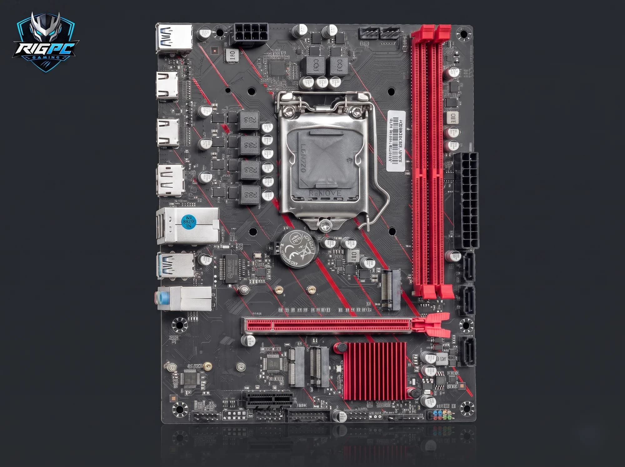 Mainboard JGINYUE H610M-D PLUS (LGA1700) — linh kiện máy tính tại RIGPC TP.HCM