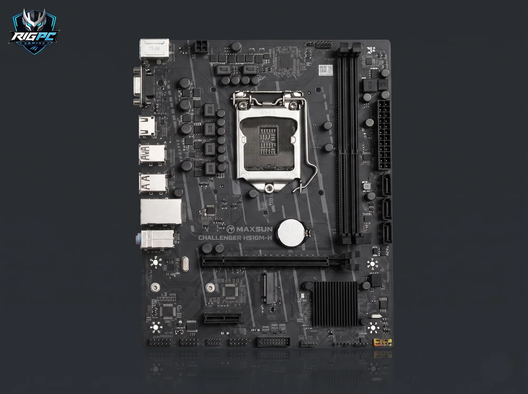 Mainboard Maxsun Challenger H610M-D (LGA1700) — linh kiện máy tính tại RIGPC TP.HCM