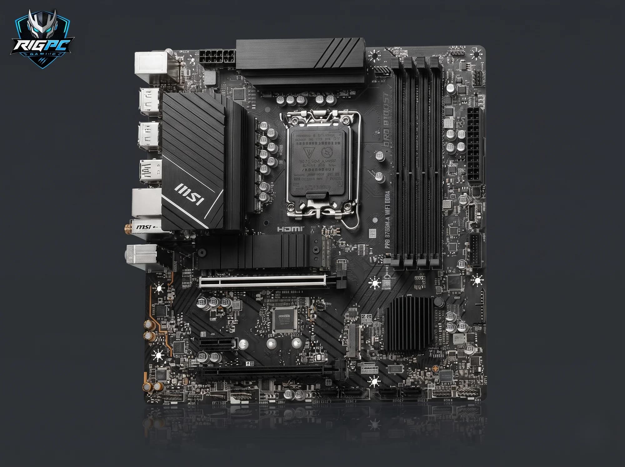 Mainboard MSI B660M-A (LGA1700, DDR4) — linh kiện máy tính tại RIGPC TP.HCM