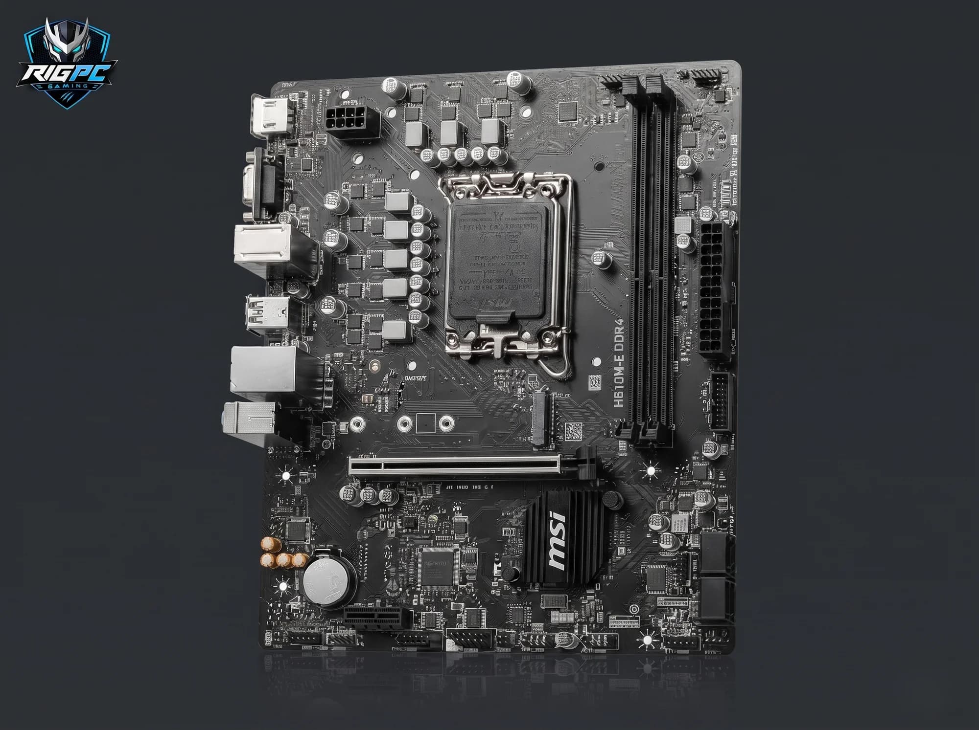 Mainboard MSI PRO H610M-S (LGA1700, DDR4) — linh kiện máy tính tại RIGPC TP.HCM