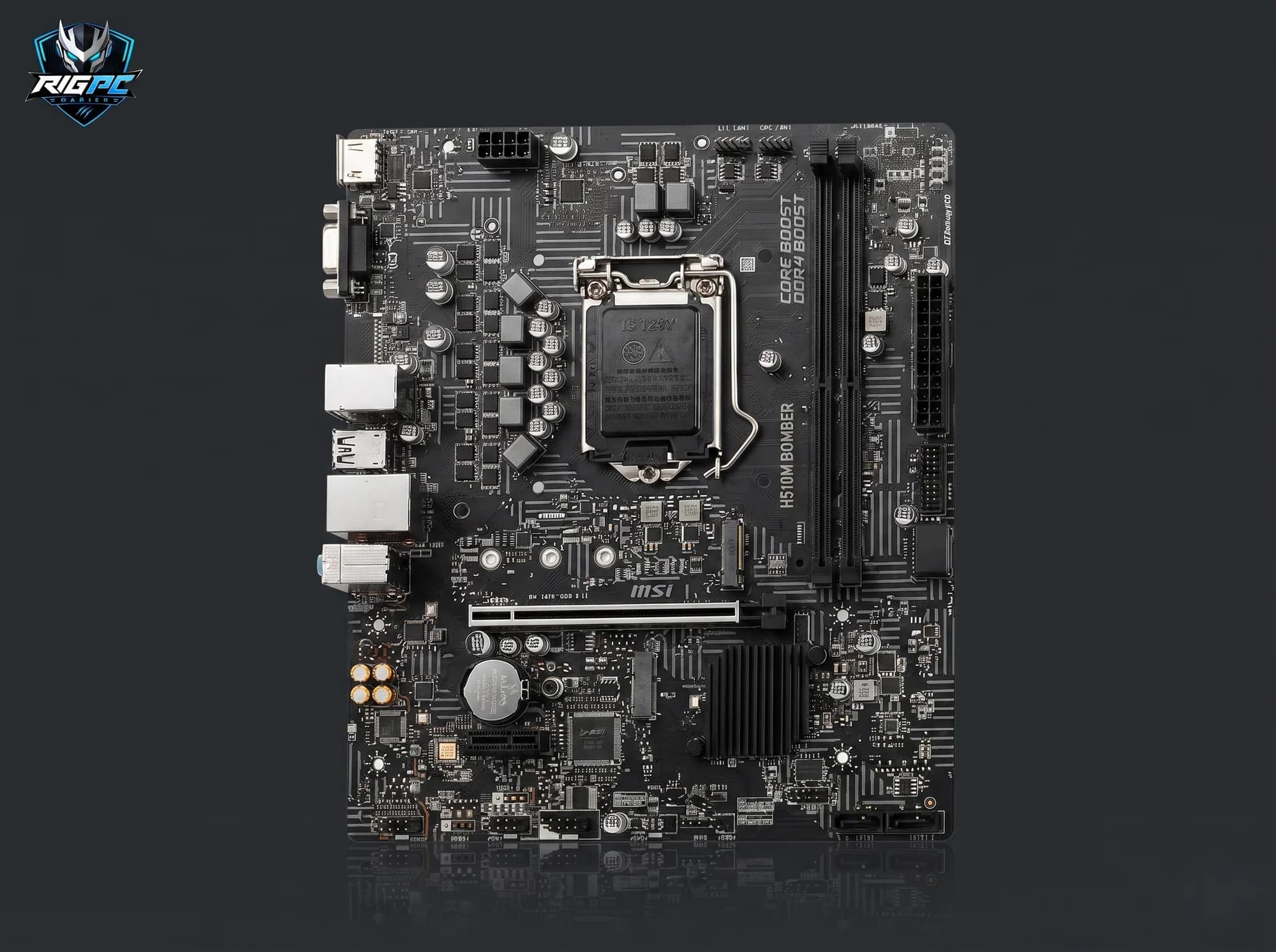 Mainboard Unika PRO Sniper H510 V6 (LGA1200) — không tấm chắn I/O — linh kiện máy tính tại RIGPC TP.HCM