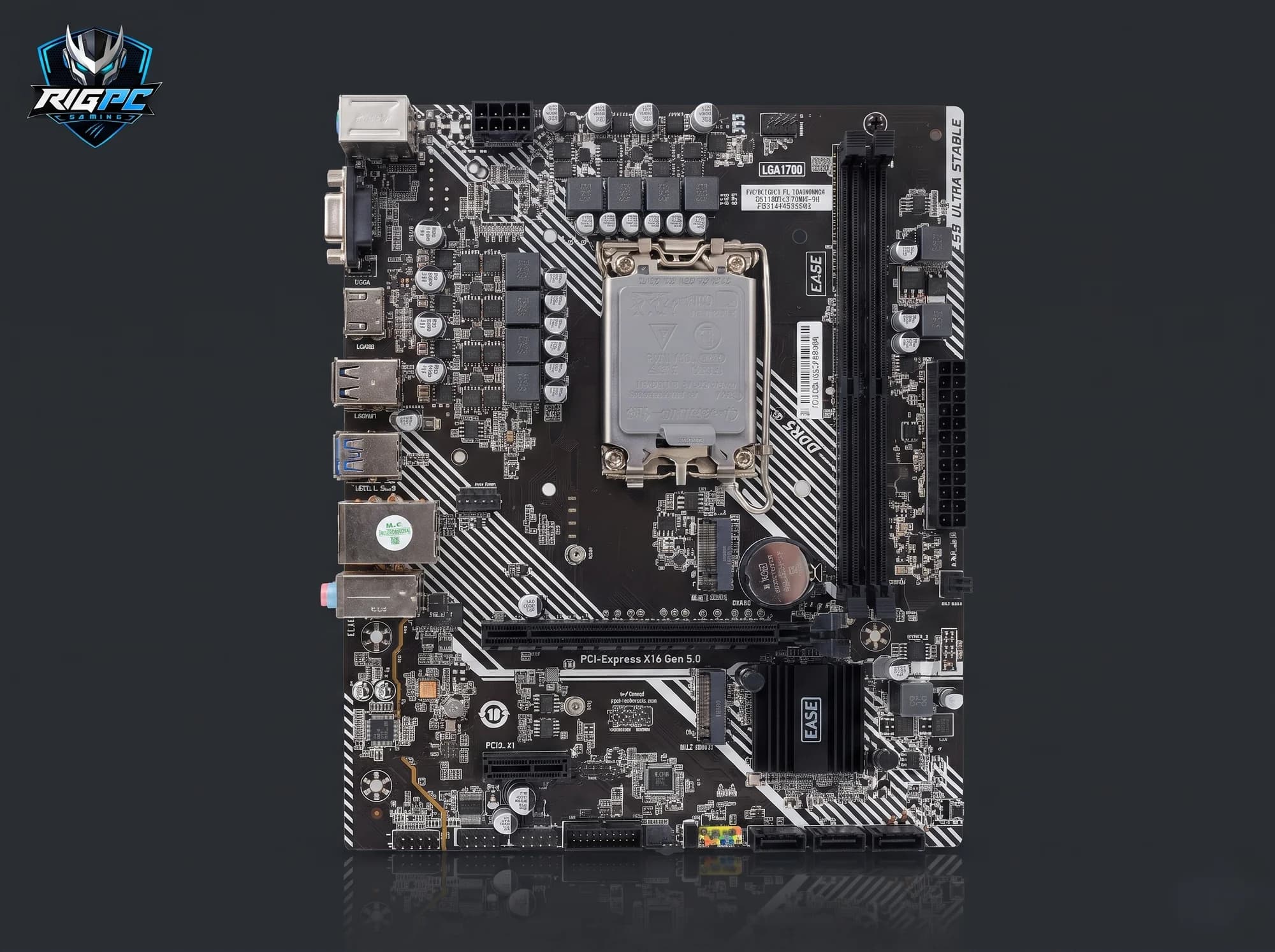 Mainboard Zillion H610M-E (LGA1700) — không tấm chắn I/O — linh kiện máy tính tại RIGPC TP.HCM