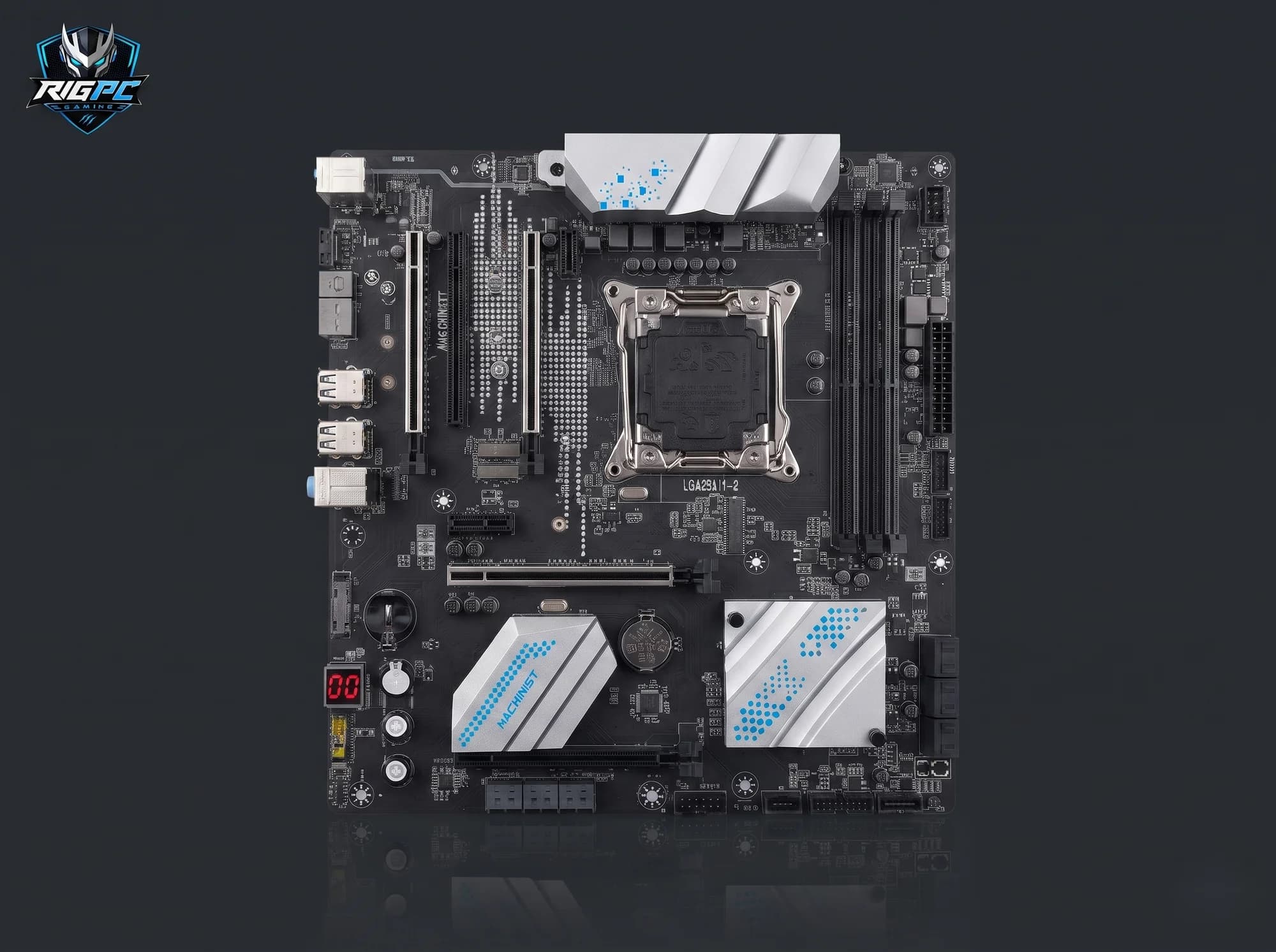 Mainboard ZX X99 D4M (LGA2011-3) — kèm CPU Xeon E5-2690 v3 — linh kiện máy tính tại RIGPC TP.HCM