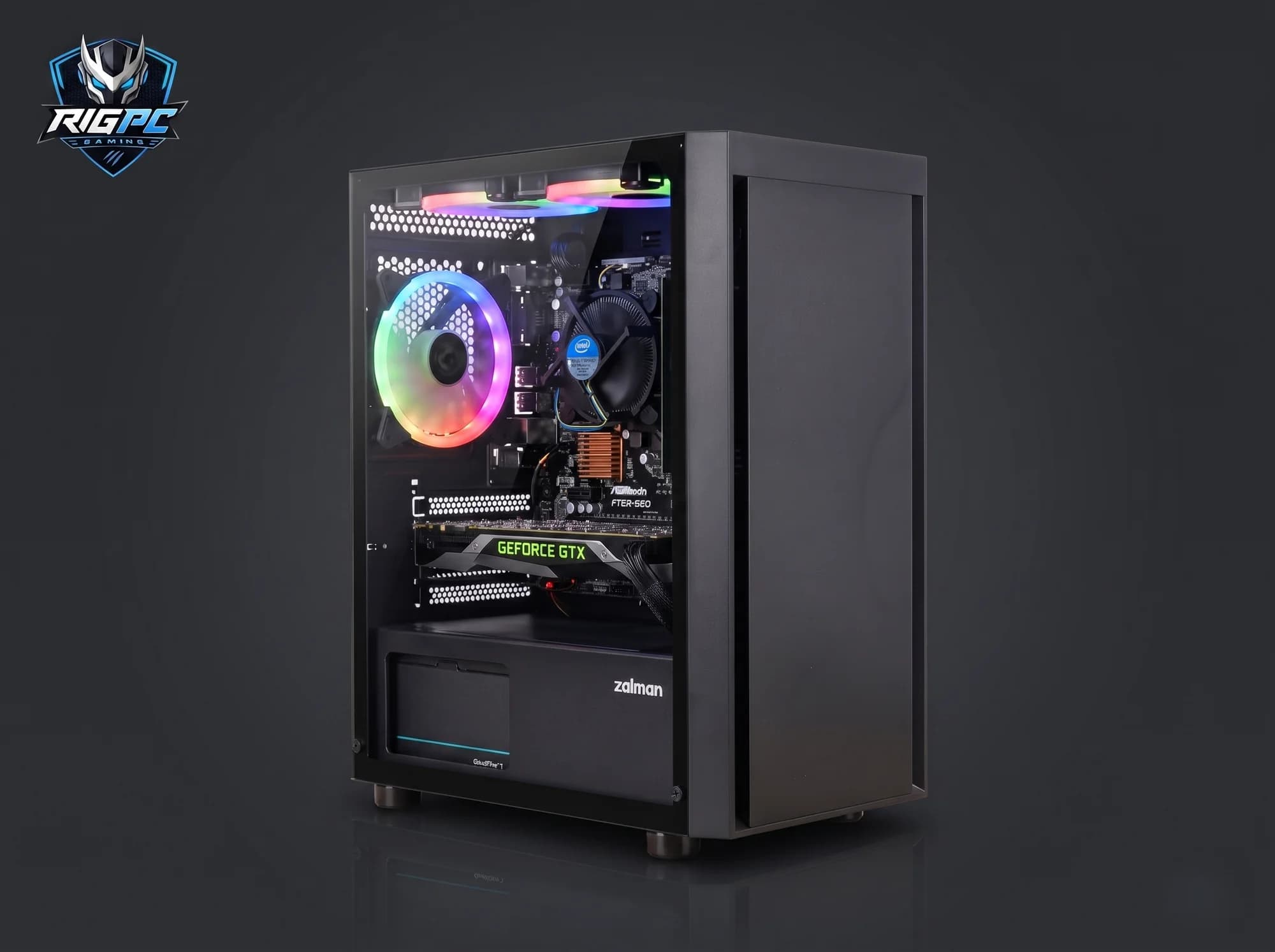 PC Gaming i7-4770 GTX 1050 Ti 4GB RAM 8GB SSD 256GB - Ảnh 2