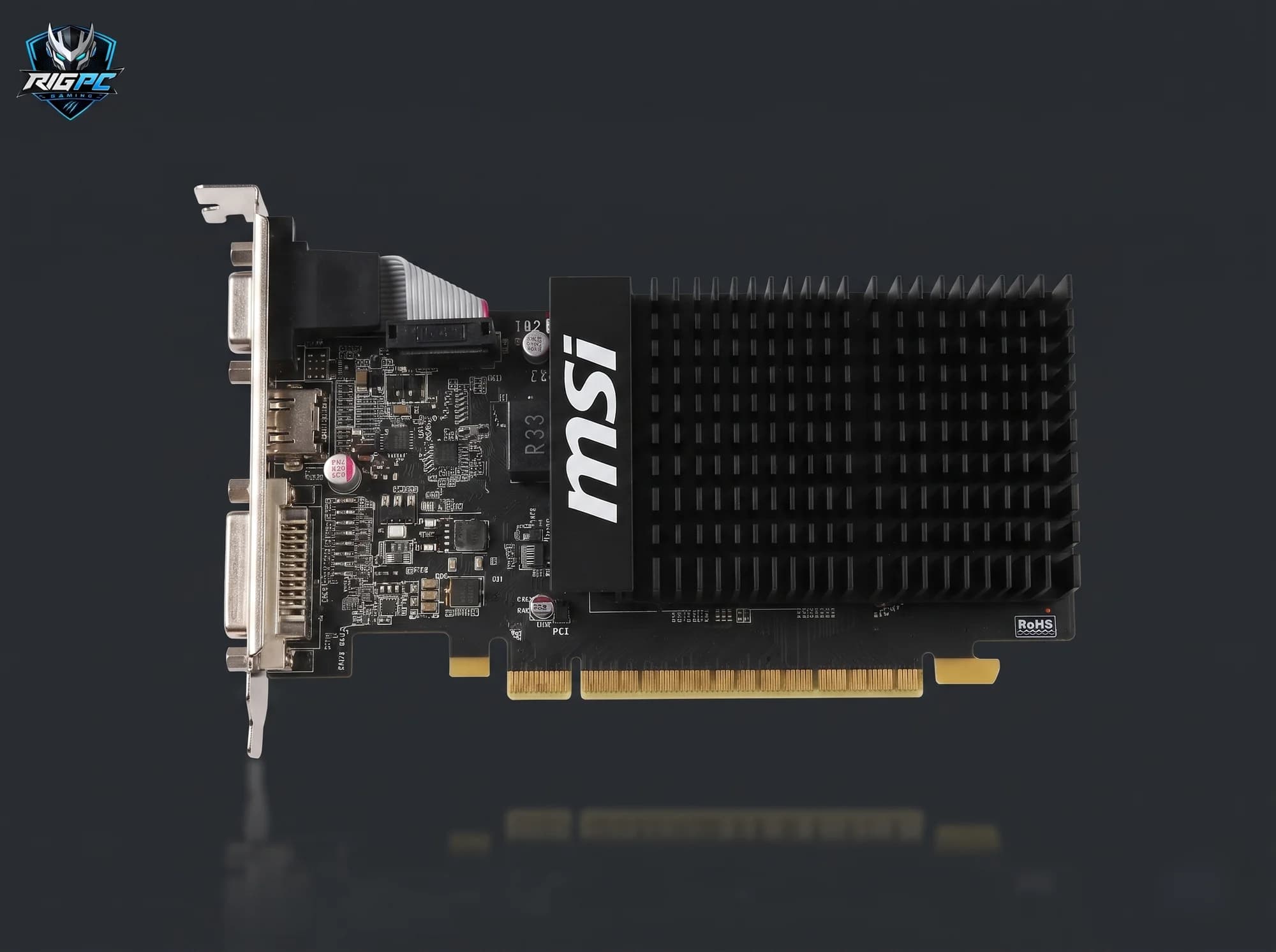 VGA MSI GT 710 1GB DDR3 — linh kiện máy tính tại RIGPC TP.HCM