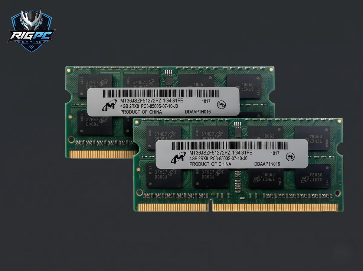 Linh kiện — Nâng cấp RAM laptop thực tế tại RIGPC