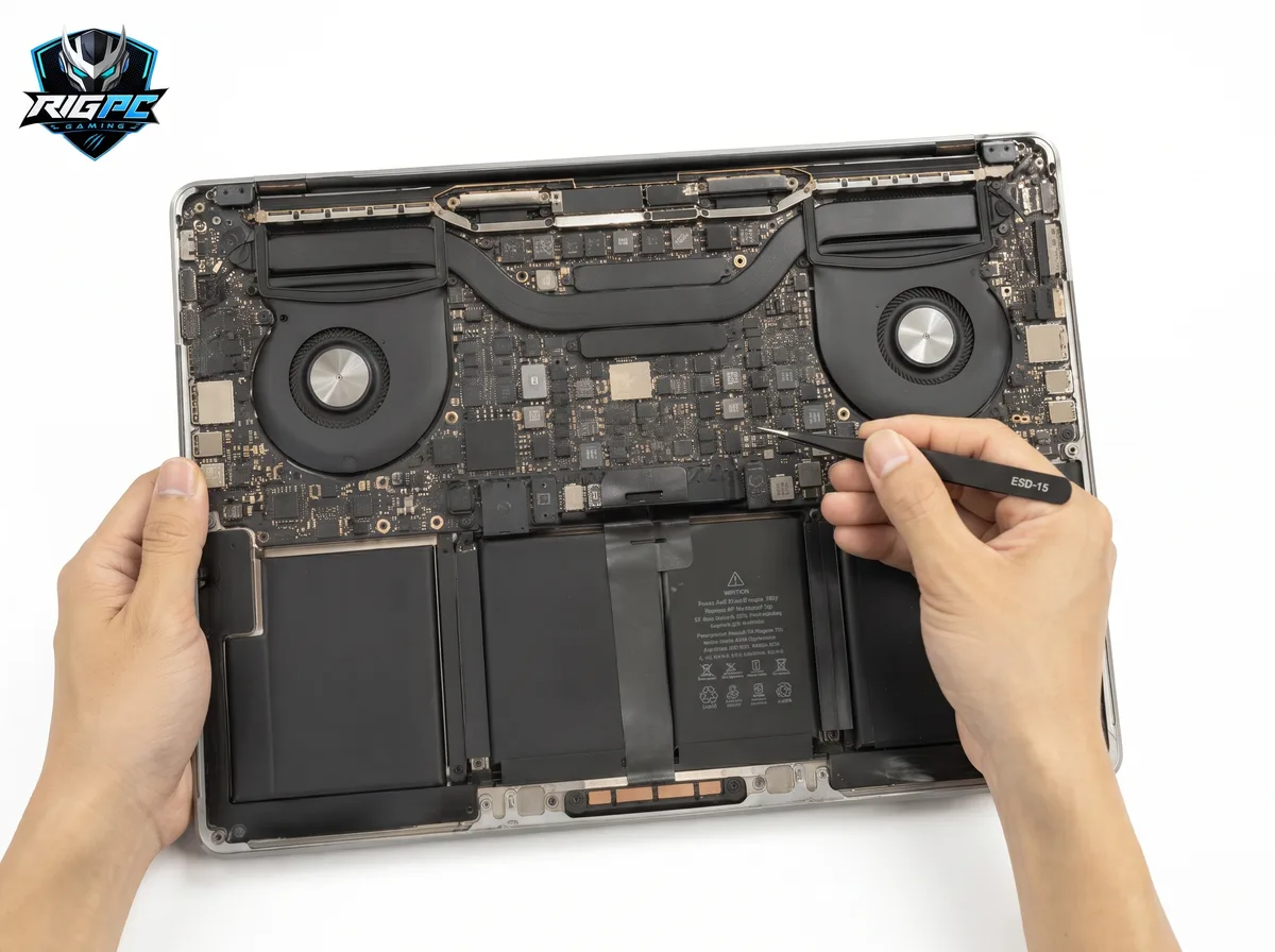 Linh kiện — Sửa main MacBook thực tế tại RIGPC