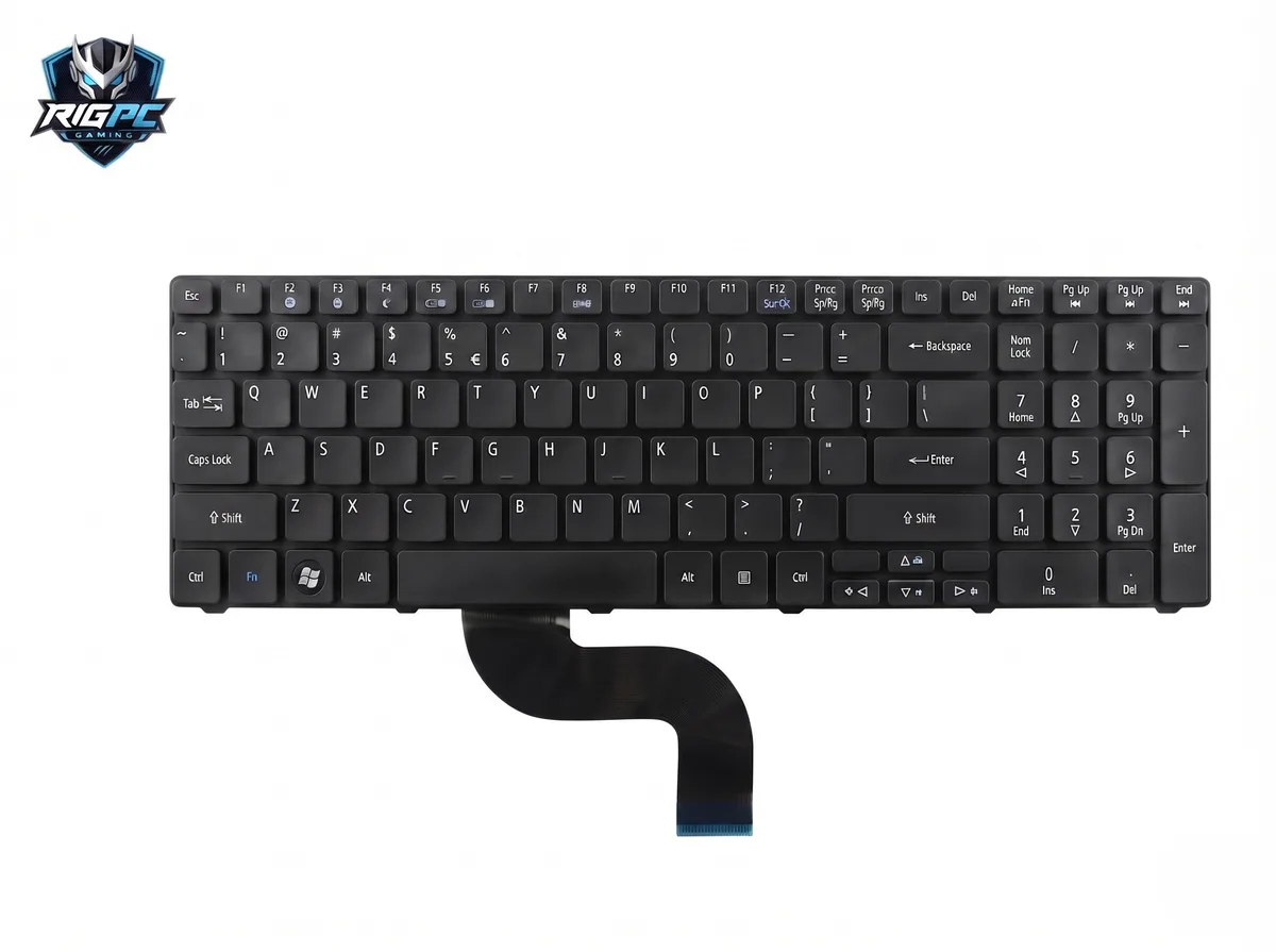 Linh kiện — Thay bàn phím laptop thực tế tại RIGPC