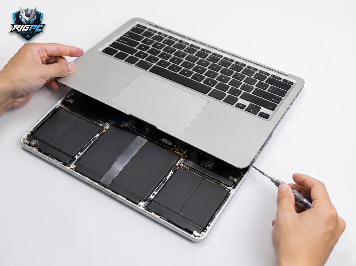 Linh kiện — Thay vỏ MacBook thực tế tại RIGPC